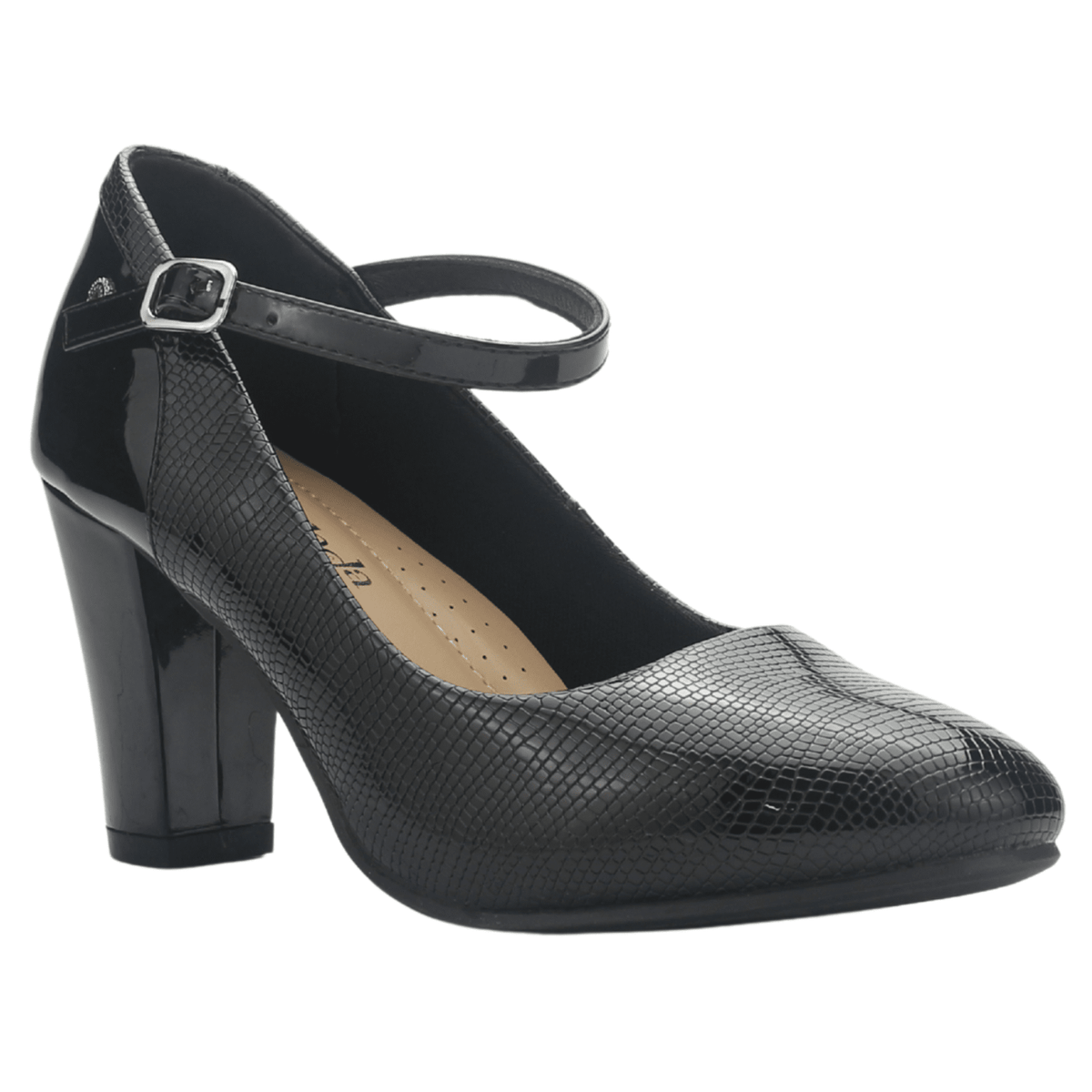 Zapato Chalada Mujer Cobna-2 Negro
