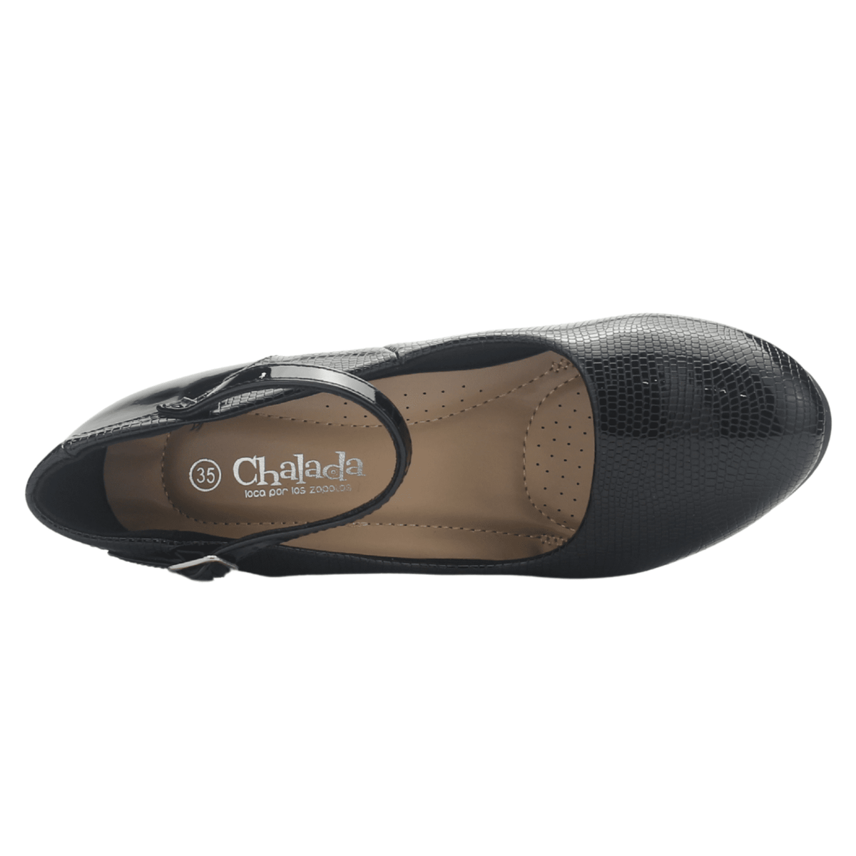 Zapato Chalada Mujer Cobna-2 Negro