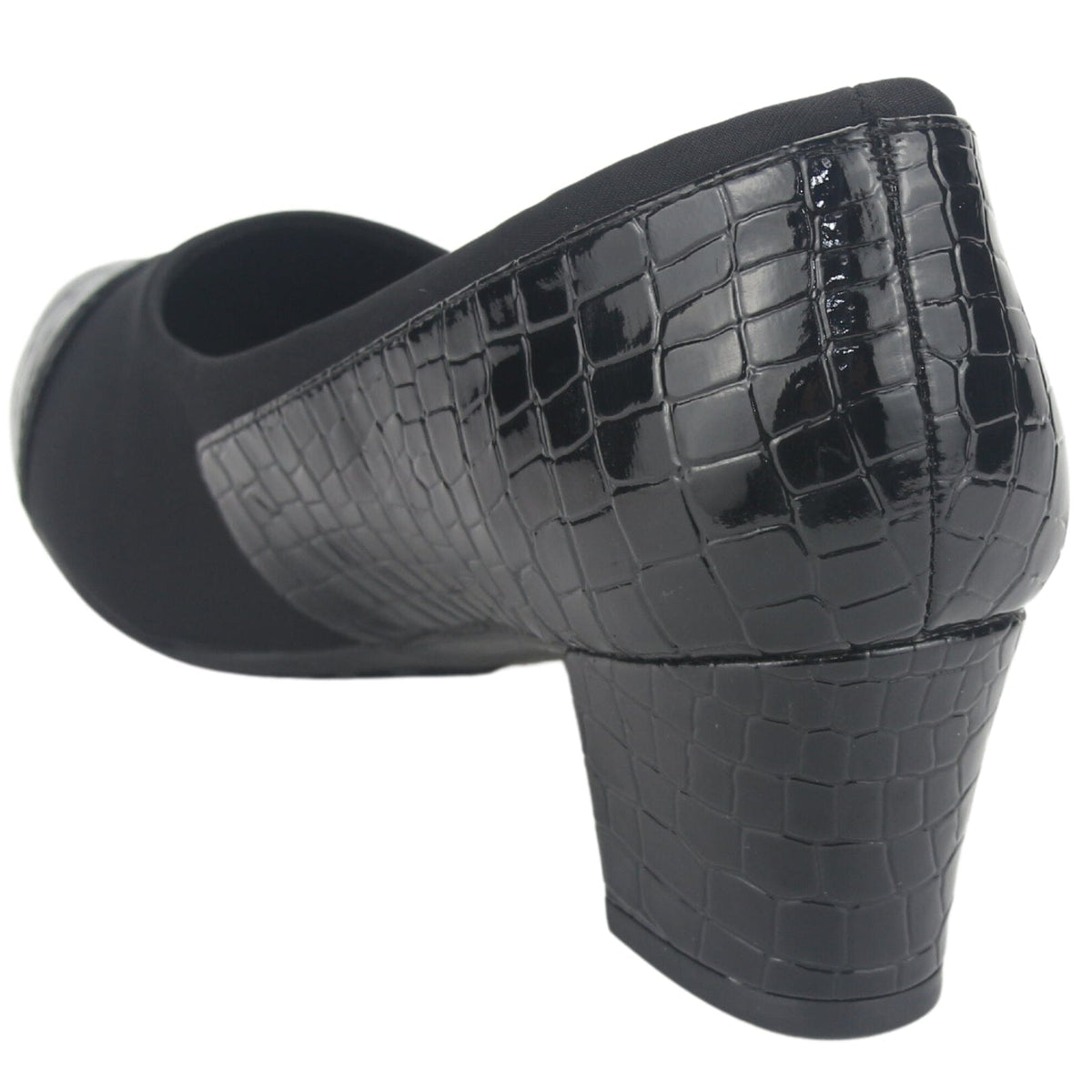 Zapato Chalada Mujer Flexi-15 Negro Casual