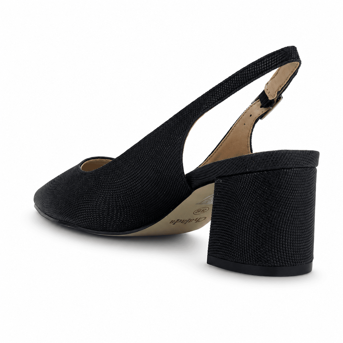 Zapato Chalada Mujer Faiza-1 Negro Casual