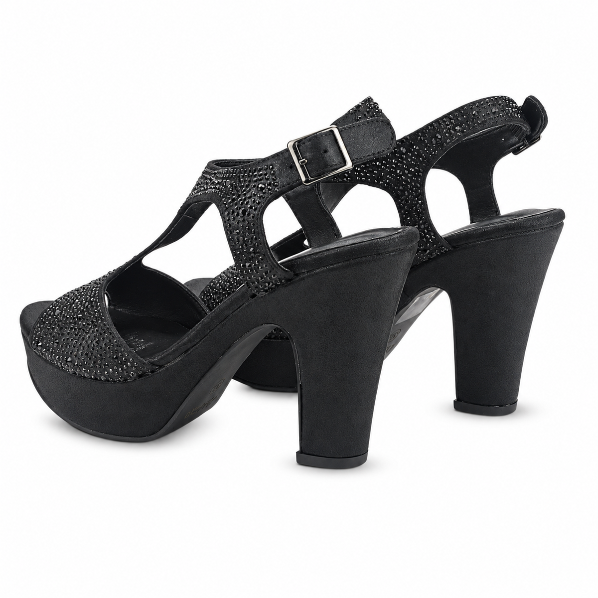 Sandalia Negro Mujer Casual Chalada Cosimo