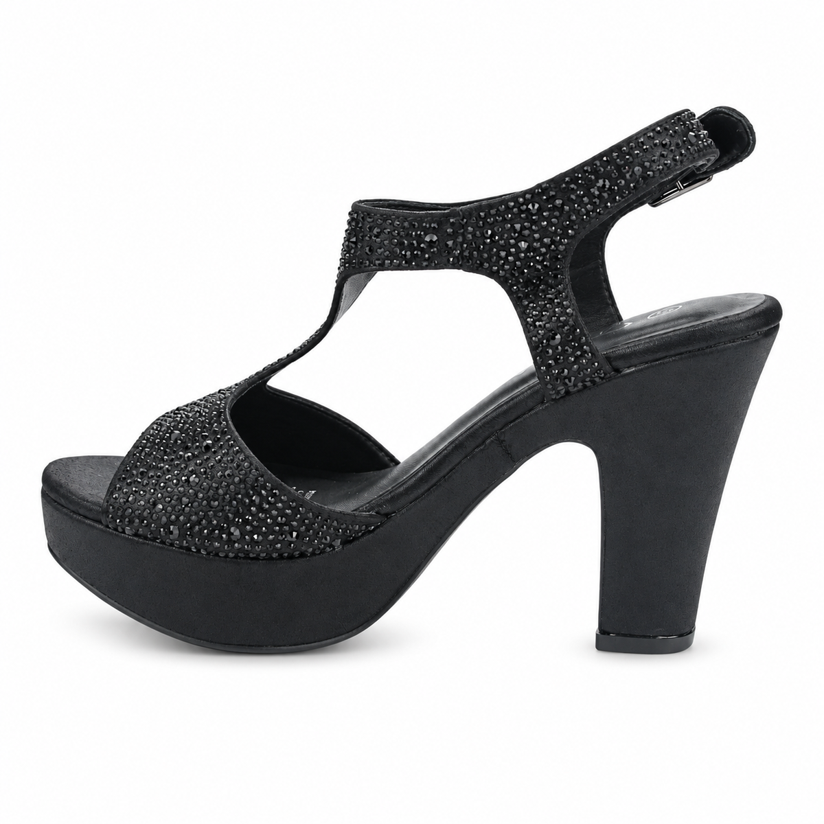 Sandalia Negro Mujer Casual Chalada Cosimo