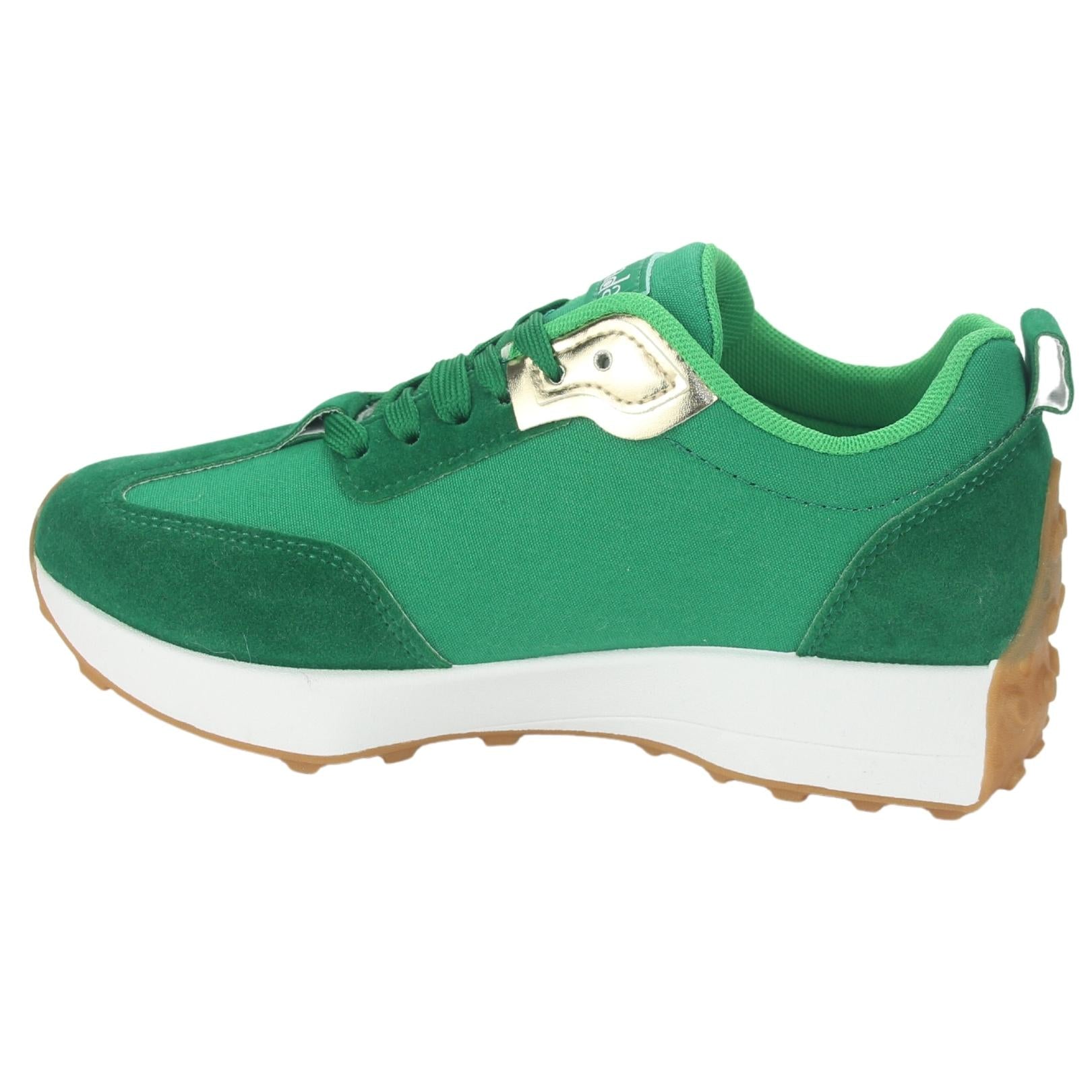 Zapatilla Chalada Mujer Flash-1 Verde Urbano