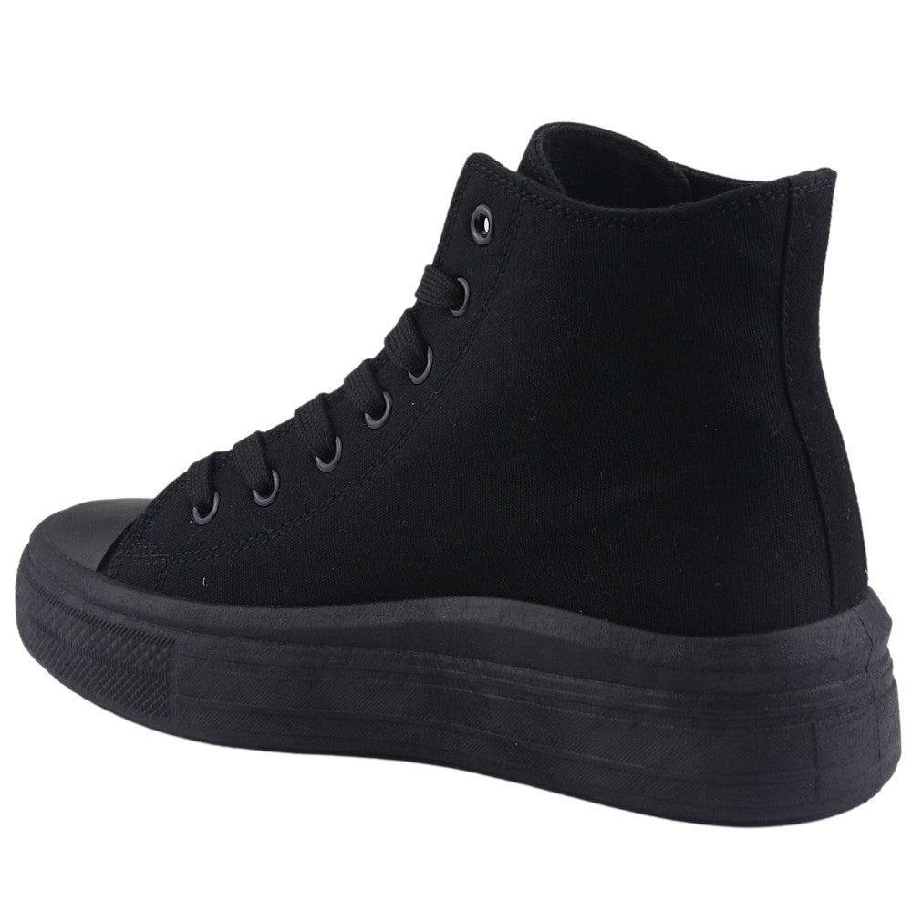 Zapatilla Chalada Mujer Clu-2 Negro Urbano